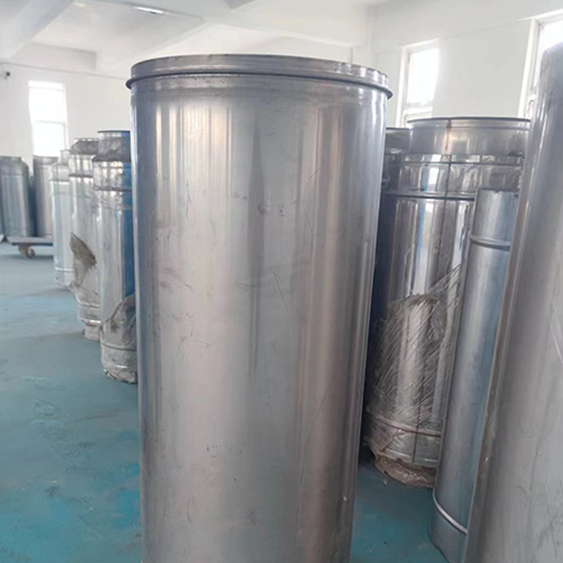 Prefabricated stainless steel chimney, socket type double layer insulation boiler chimney, generator insulation chimney