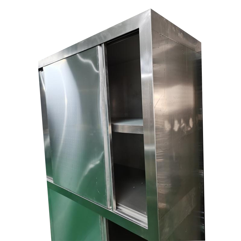 A1 two door clean room cheap metal storage cabinet 201/304 Fireproof Stainless Steel Cleaning Cabinet Sanitary Ware Lockers Mop, broom, Cleaning Tool Storage Cabinet