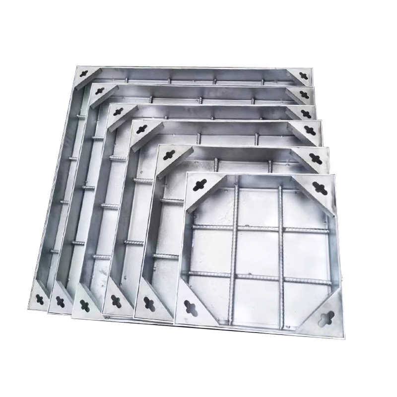 China factory metal fabrication services Custom ss iron cast parts waterproof stainless steel manhole covers