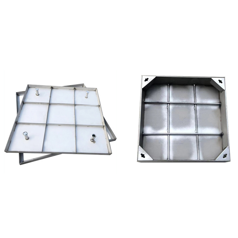 China factory metal fabrication services Custom ss iron cast parts waterproof stainless steel manhole covers